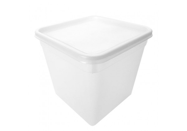 4 LITRE SQUARE NATURAL TUB